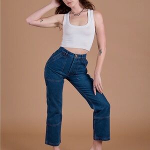 Big Bud Press Carpenter Jeans in Dark Wash